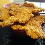 ニコニコ亭 - ソースかつ三枚丼