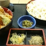 すし屋 銀蔵 - 天丼・うどんセット