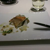レストラン リューズ - お魚料理…食べかけです汗