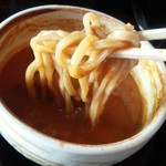 神虎 - 茹で時間7分の太麺