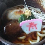 精進料理　湯華庵 - 寿あんかけうどん（税込850円）（2016.1撮影）
