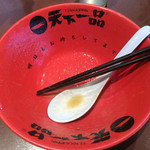 天下一品 - 【2016年01月】言うまでも無い『完食』‼️