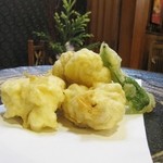 いかだ - 真鱈白子天ぷら