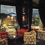 トゥールダルジャン - 日本庭園が見えるサロン窓際