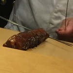 初音鮨 - ★10大トロ漬けの炙り
      