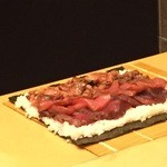 初音鮨 - 
      ★9.5海苔巻き
      大間産マグロ4種（部位＆炙りＯＲ生）！