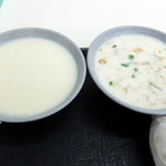 永和世紀豆漿大王  - 鹹豆漿と豆乳汁