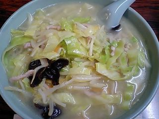 又一順 - 野菜湯麺 ７３０円