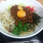 Menkoubou Zen - まぜそば ノーマル 太麺 普盛り（850円）