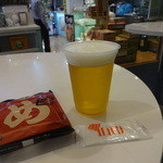 第3シーサイドカフェ - めんべい＆生ビール