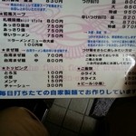 MEN-EIJI HIRAGISHI BASE - 2015/3  メニュー