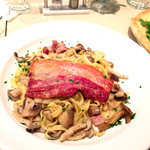 Craft Beer×Italian Bar CRAFTSMAN - 自家製ベーコン・5種のきのこ・オイル塩味・フィットチーネ