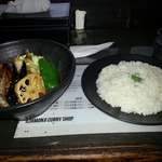 一文字カリー店 - 2015/12  スープカリー  チキン  4番  ライス中盛(300g)