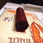 レストラン サンパウ - チョコのテクスチャー