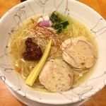 塩らーめん 塩こっこ - 鶏塩らーめん