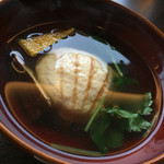 日本料理　花坊-hanabo- - ホタテしんじょうのお吸い物
