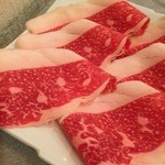 Shabushabu Kinkou - 個体識別番号が店頭誤表記で、調べられませんでした…上州牛肩