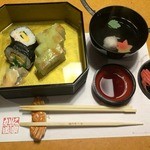 かに道楽 - 151210お昼のかに御膳の都（みやこ）2484円かに寿司