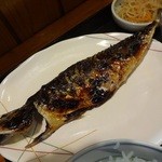 割烹 秀 - 鯖の塩焼き