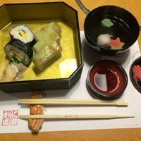 かに道楽 梅田店 - 151210お昼のかに御膳の都（みやこ）2484円かに寿司