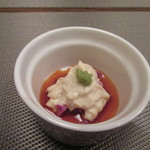 自然派 和食 ダイニング&カフェ SOLA - 
 先ずは先出しをつまみに３人で乾杯。
