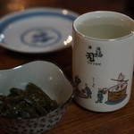 炉ばた - 茶碗酒は地酒「福司」