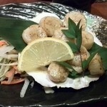 えんや - ホタテのバター焼き　美味しい♪＼(^_^)／