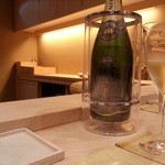 鮨わたなべ - シャンパン