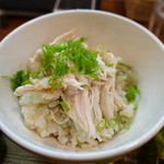 フレンチマーケット - 胸肉を混ぜ込んだおにぎり