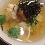 たん焼 忍 - お茶漬け（梅）