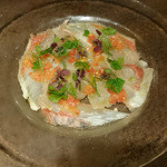 俺のイタリアンJAZZ - 鹿児島産カンパチのカルパッチョ