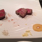 鉄板焼 馨 - お肉