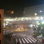 Yonchome Cafe - 【2015年 大晦日】店舗窓側から見る高円寺駅。