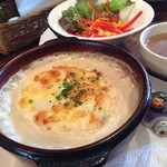 サッチモ - H.28.1.4.昼 ランチ サッチモ特製ドリア 930円税込