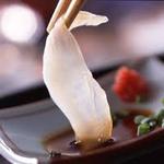 自然美庵　日本料理　悠善 - ふぐの昆布〆最高です！！