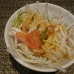 旬菜ステーキ処 らいむらいと - 2015.12サラダ