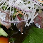 御食事処 あしずり - 「さばタタキ定食」（1,300円）