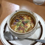 豊後牛ステーキの店 そむり - オニオン具ラダンスープ