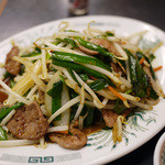 日高屋 - ニラレバ炒め～☆