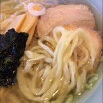 佐野ラ－メン たかの - つやつやな麺 アップ