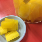 もっこす - たくわん：[食べ放題]