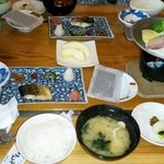 民宿 あそげん - お腹いっぱい