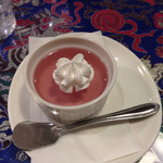 インドアジアダイニング - 日替わりデザート（いちごゼリー）サイゴンセット、お子さまセット