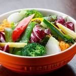 Re Kokotto - 10種の彩り野菜のサラダ　白バルサミコドレッシング