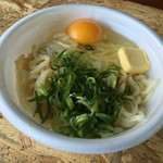 讃州手打ちうどん 我龍 - 釜バター500円