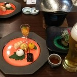 益子館 里山リゾートホテル - 生ビールを追加