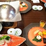 益子館 里山リゾートホテル - 近畿日本ツーリストさんのパック旅行での夕食