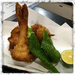 十八番 - フグの唐揚げ。