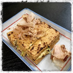 十八番 - 厚揚げの葱味噌焼き。