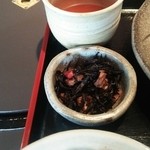 レストラン 牛石 - 小鉢のひじき煮物